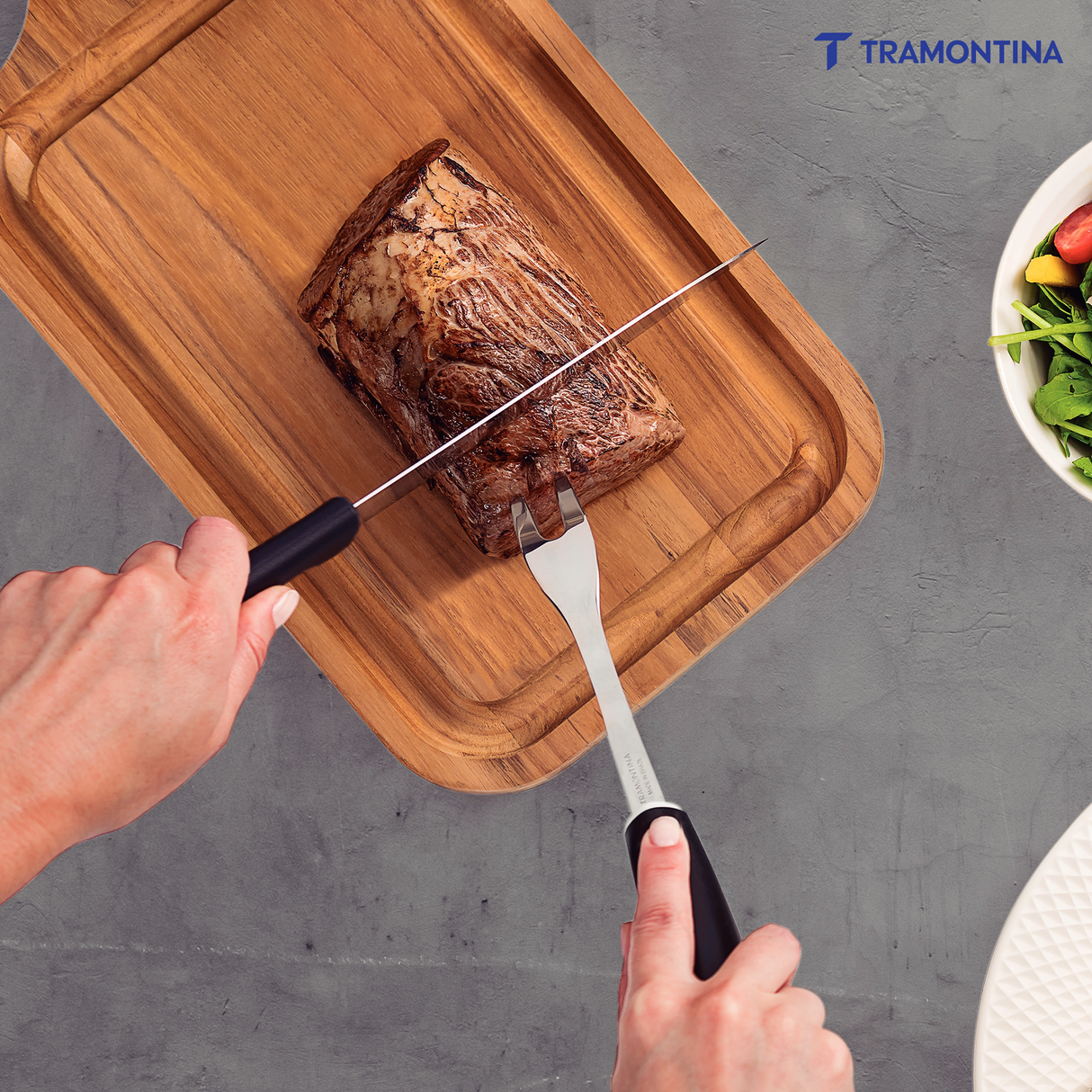 Utilita Carving Fork - Black