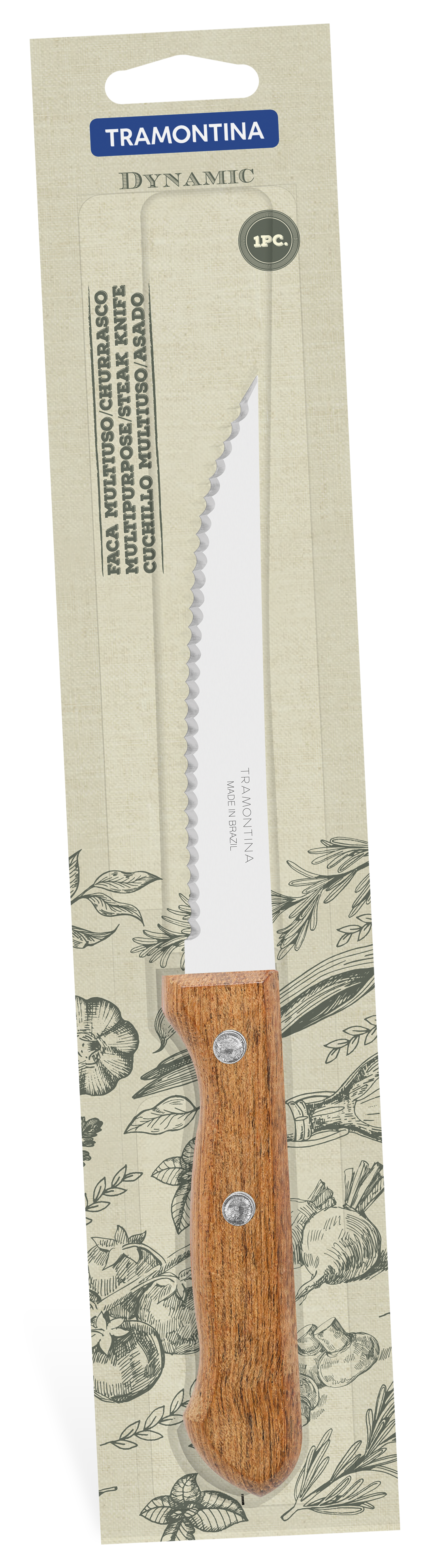 Dynamic Steak Knife 12 cm/ 5in - Wood