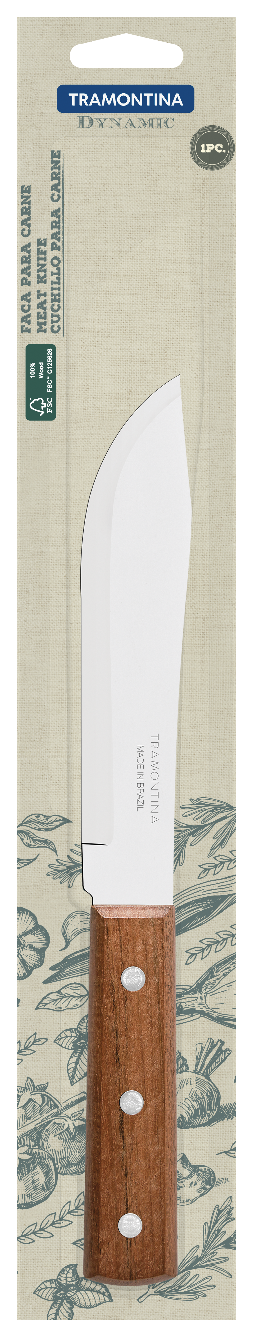 Dynamic Butcher Knife 15 cm/ 6in - Wood