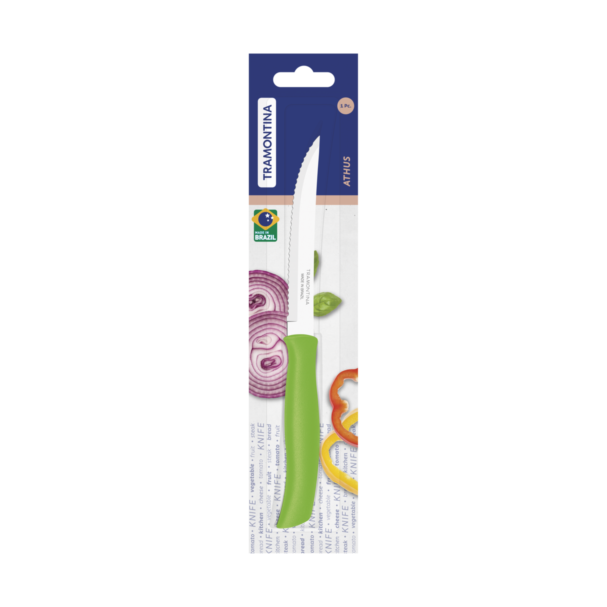 Athus Fruit Knife 12 cm/5in - Green
