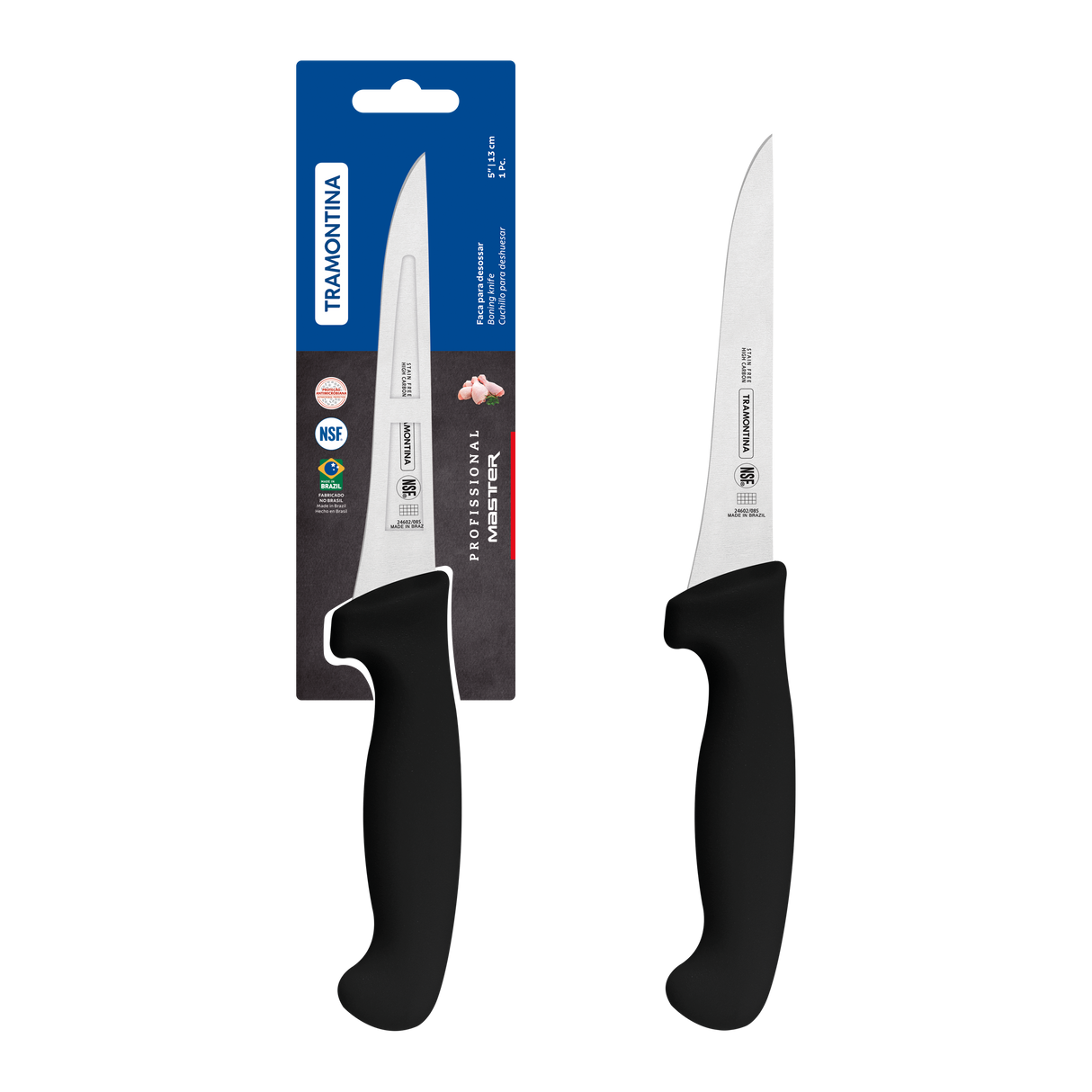 Professional Boning Knife 12 cm /5in - Black