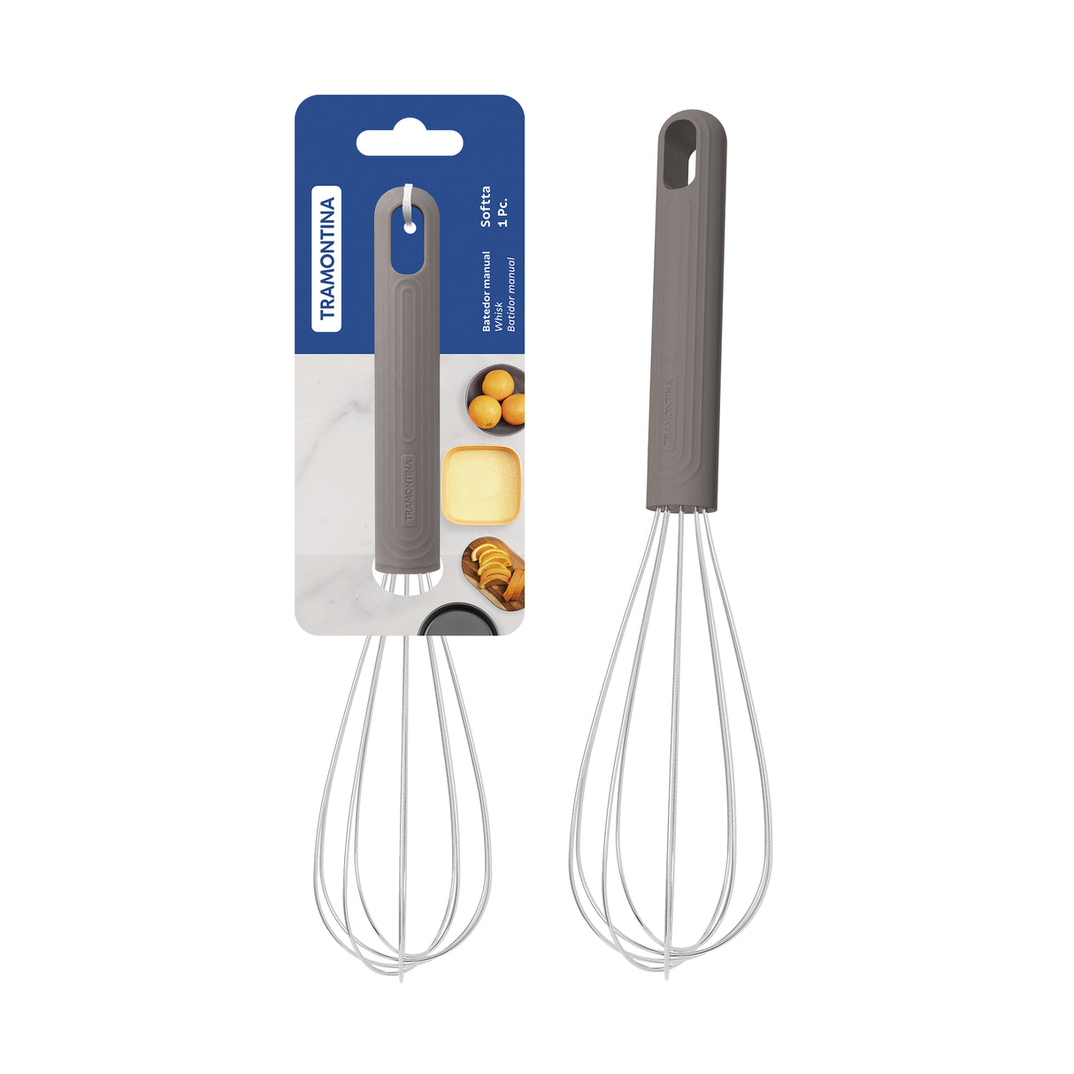 Softta Silicone Whisk - Grey