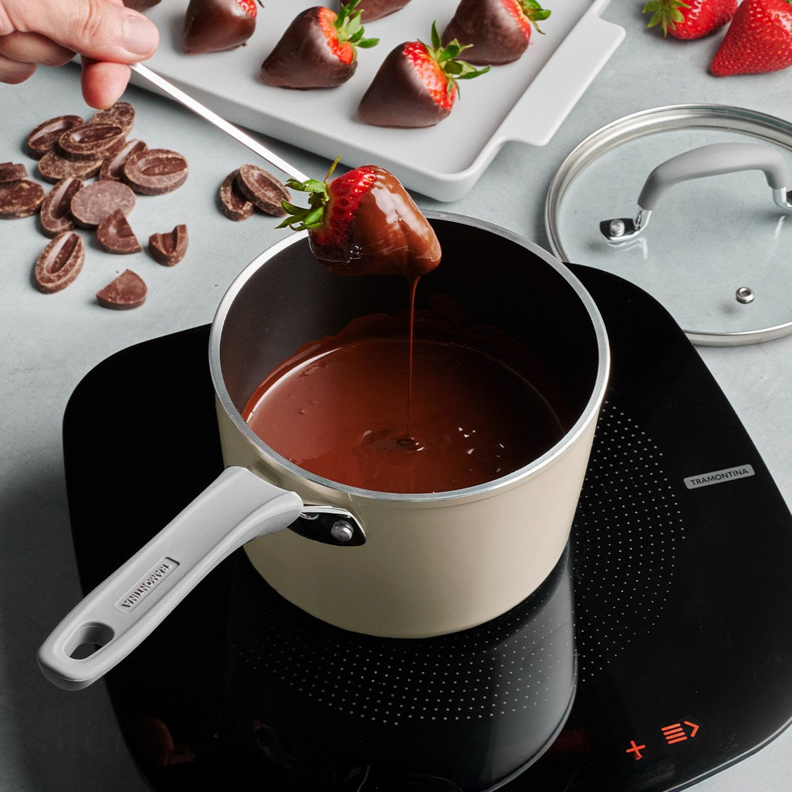 Tramontina Velo Forged Sauce Pan 16 cm - Sand