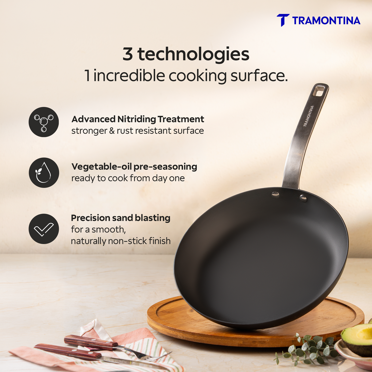 Heritage Iron Fry Pan 20 cm