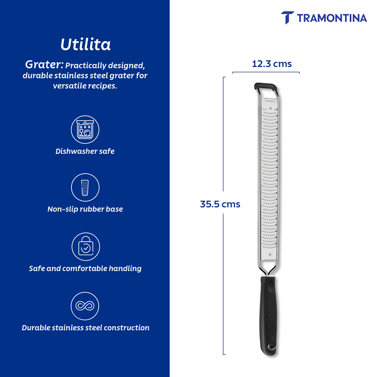 Utilita Grater Multiuse - Black