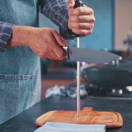 Plenus Grooved Sharpener 20cm