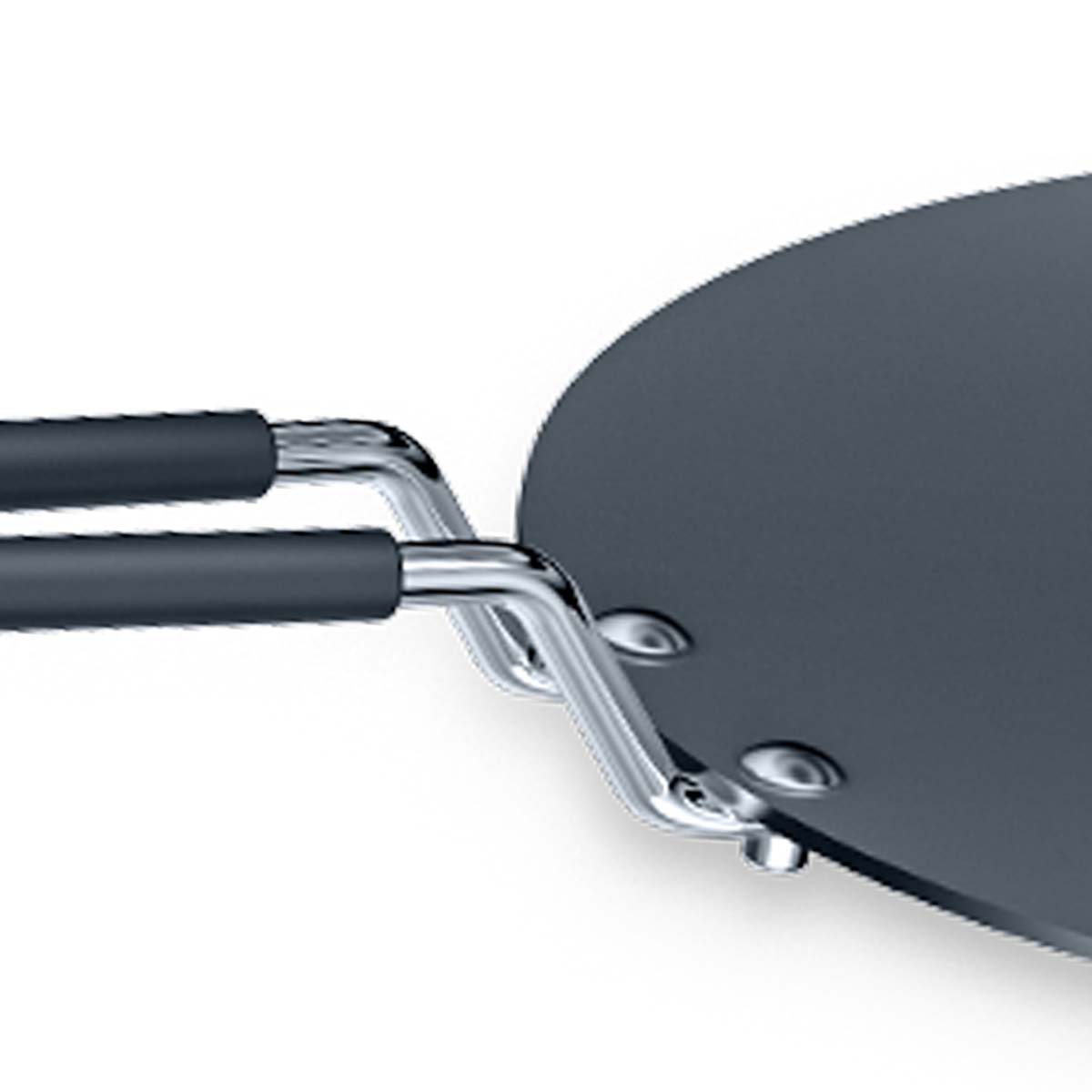 Fusao EX+ 26cm Triply Ceramic Concave Tawa 4mm thick