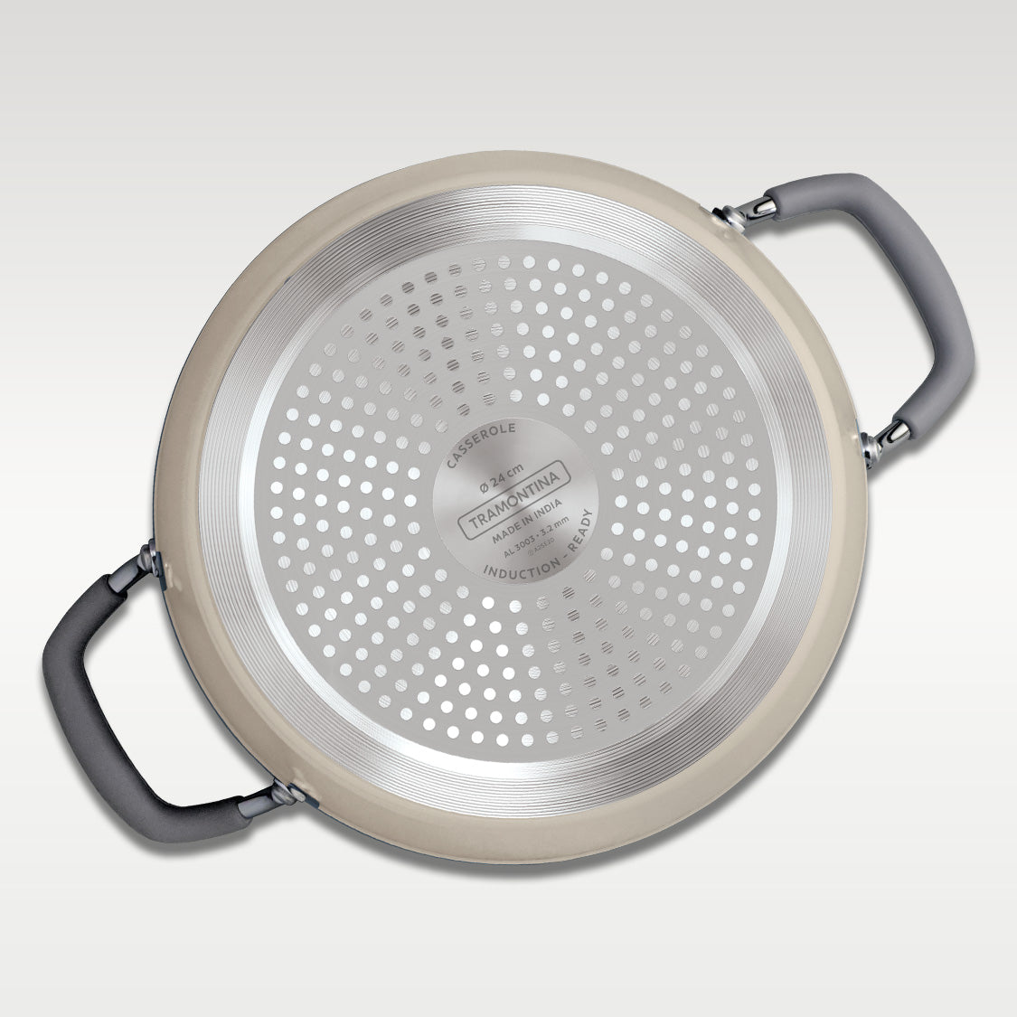 Tramontina Velo Forged Casserole 24 cm - Sand