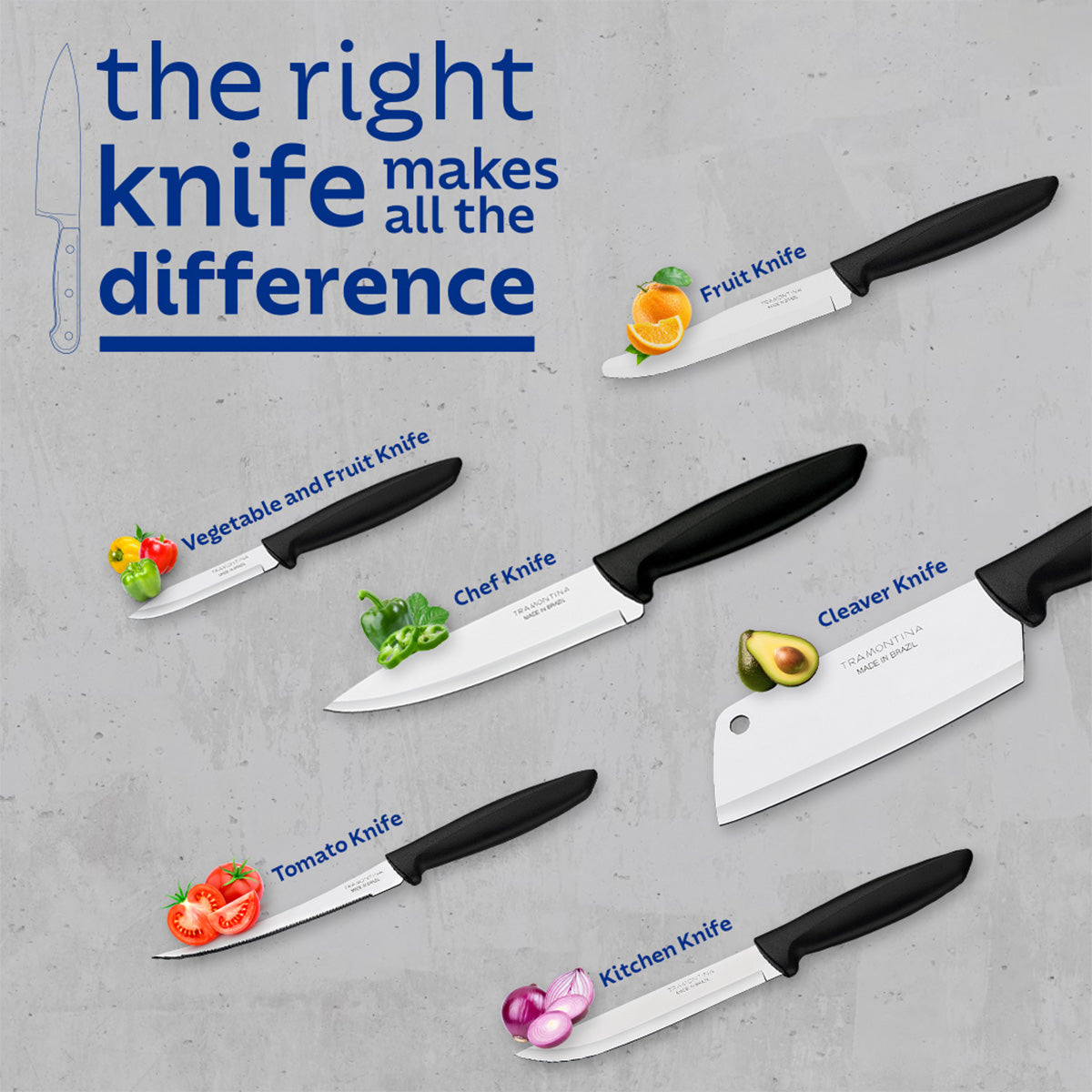 Plenus Vegetable and Fruit Knife 12cm