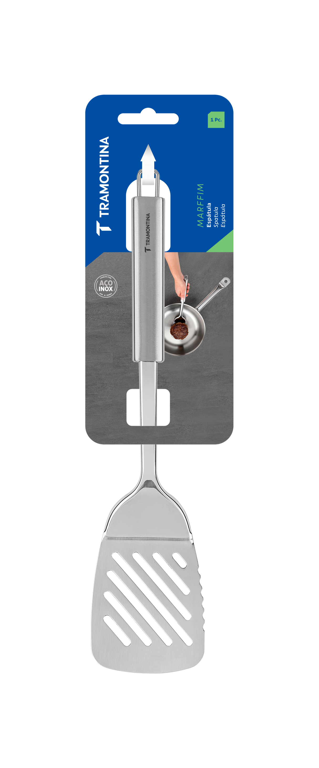 Tramontina Marffim stainless steel turner