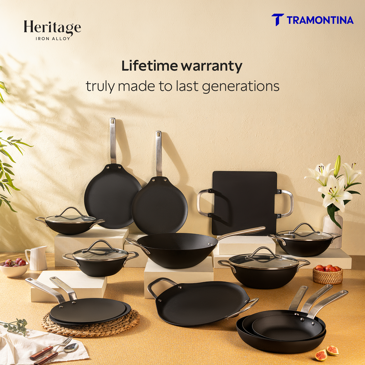 Heritage Iron Roti Tawa 26 cm