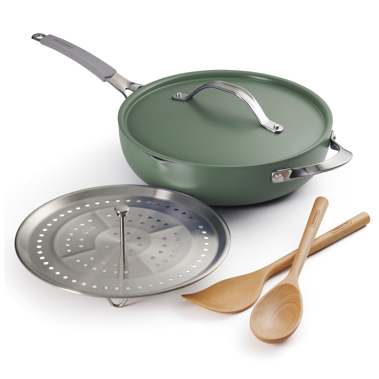 All-in-One Plus Pan 30cm/4.7L Green