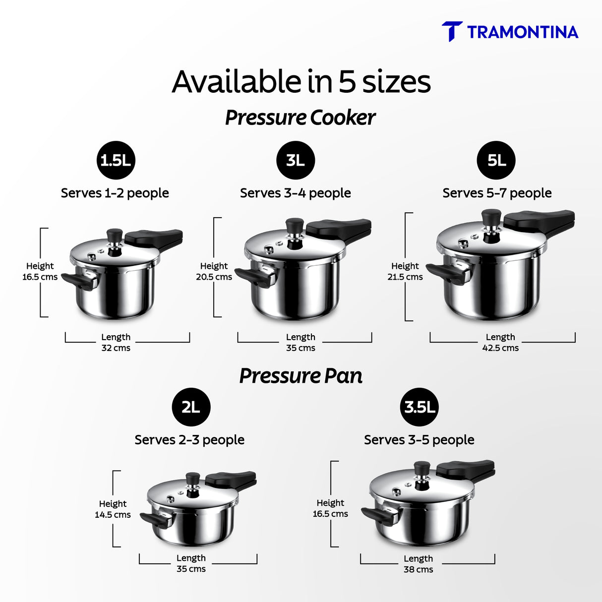 Aero Triply Pressure Cooker 1.5 Ltr