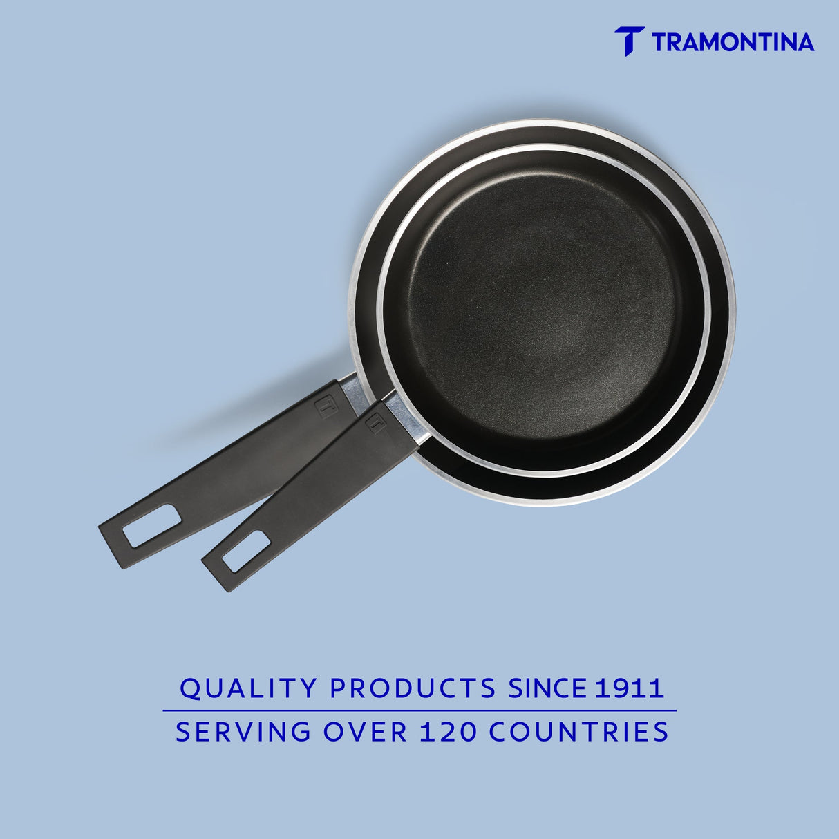 Aura Ceramic Reinforced Non-Stick Fry Pan – 20 cm (Blueberry)