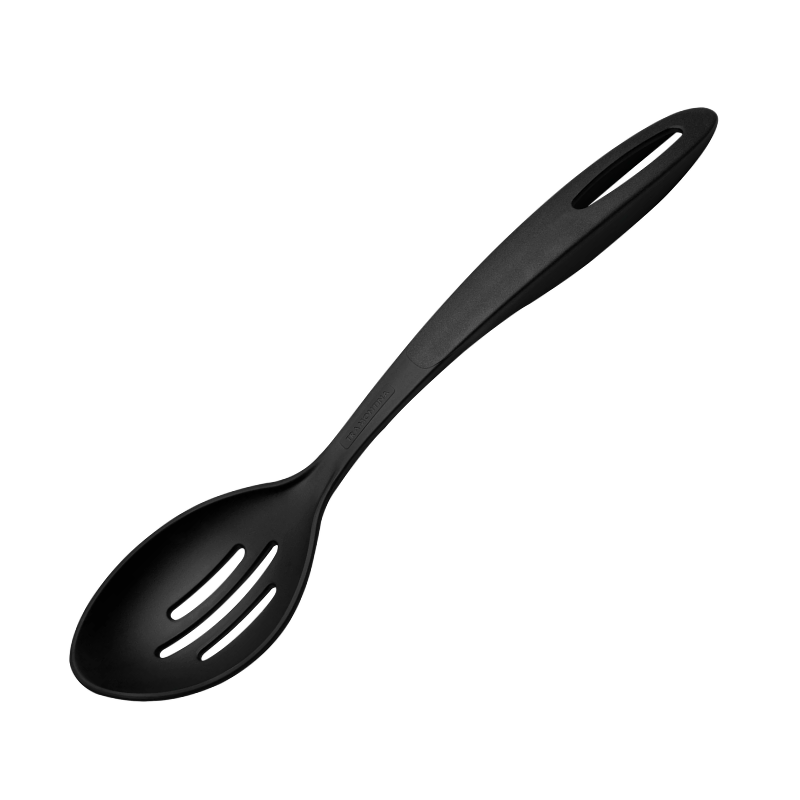 Ability Slotted Serving Spoon - Black