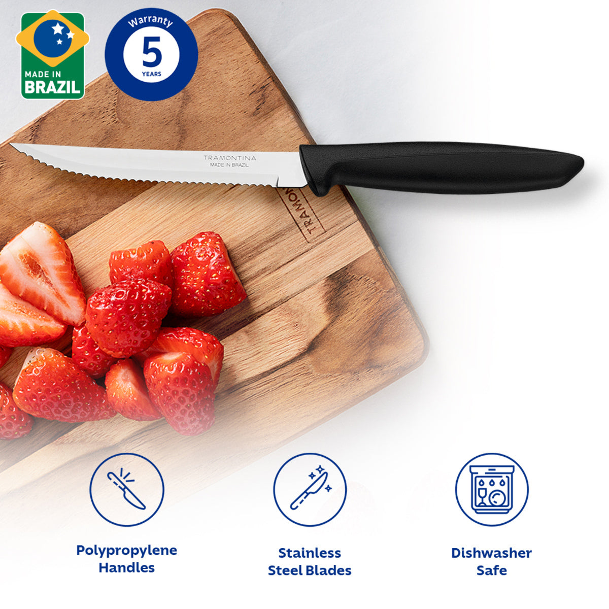 Tramontina Plenus Set of 3 Knives