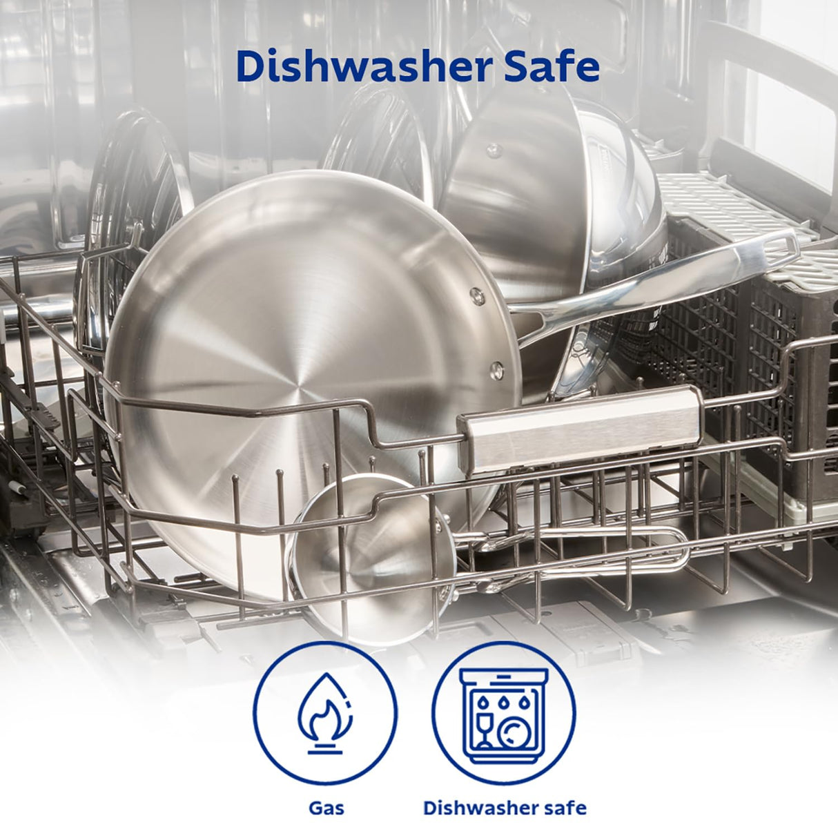 Aeion 10cm Stainless Steel Tri-Ply Tadka Pan