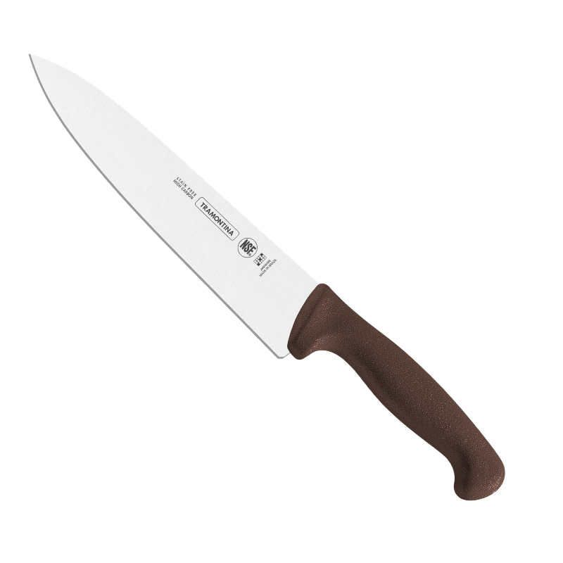Professional Meat/ Chef Knife 20 cm/ 8in LH - Brown