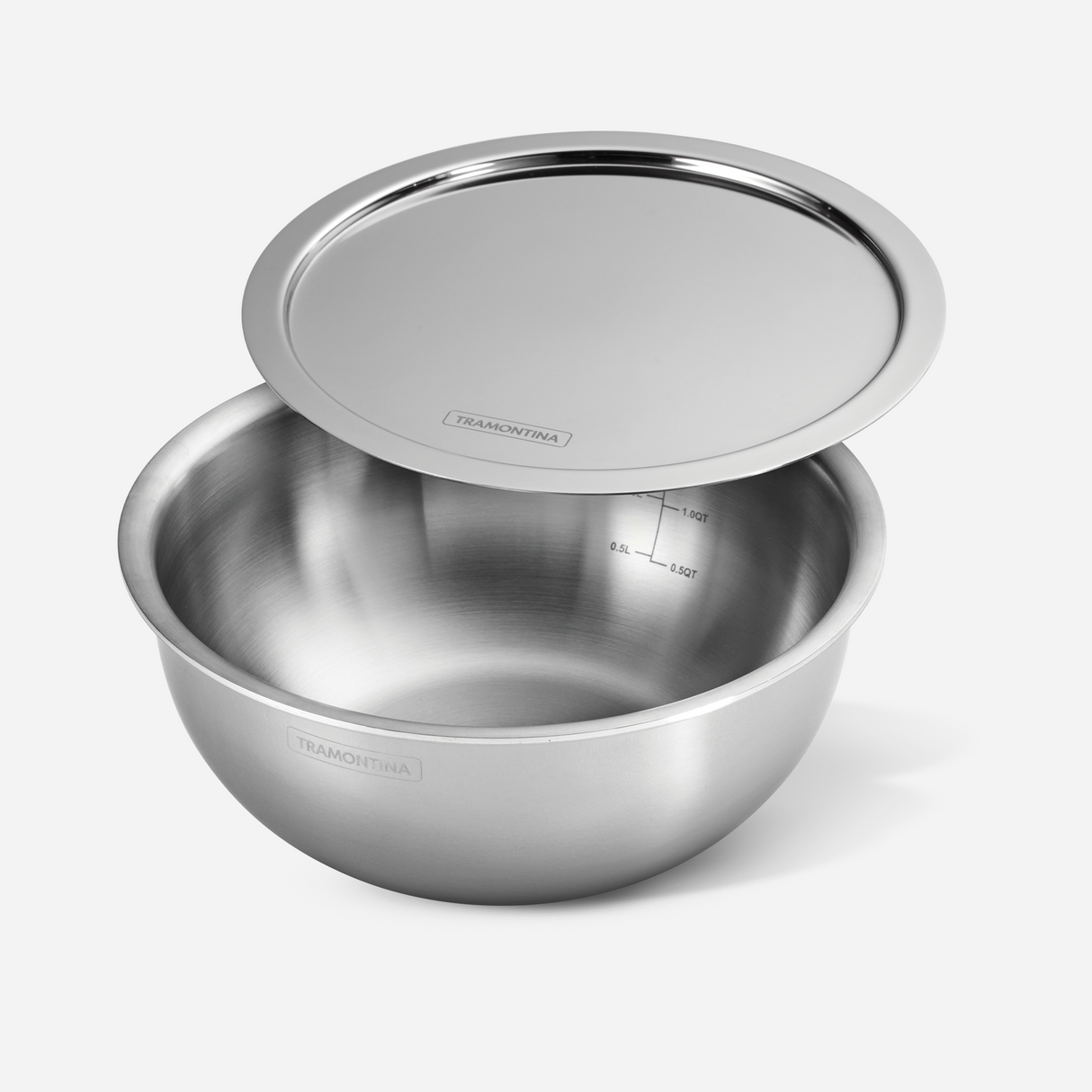 Aeion 28cm Stainless Steel Tri-Ply Extra Deep Tasla with SS Lid - 5.9L