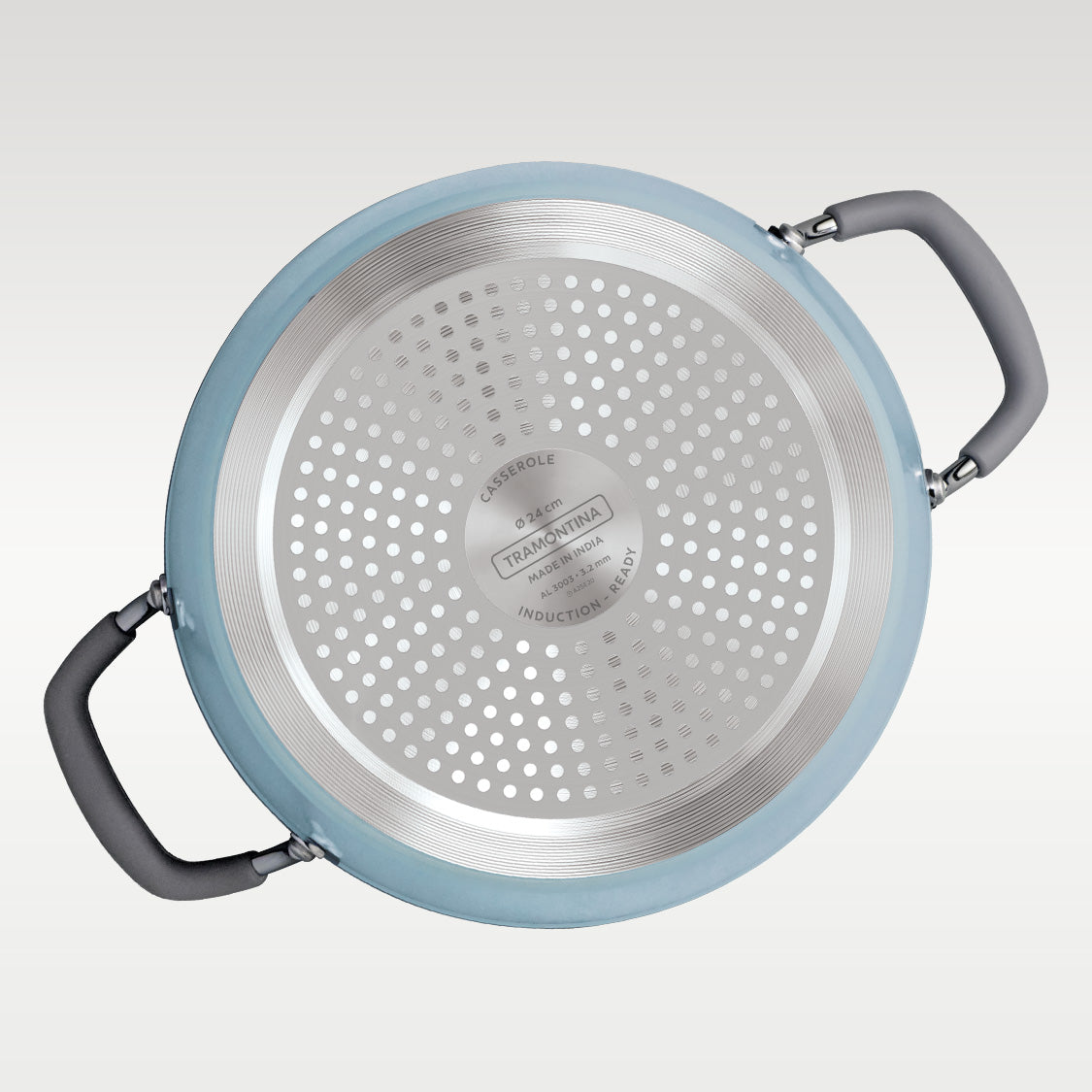 Velo Forged Casserole 24 cm - Sea - Tramontina India