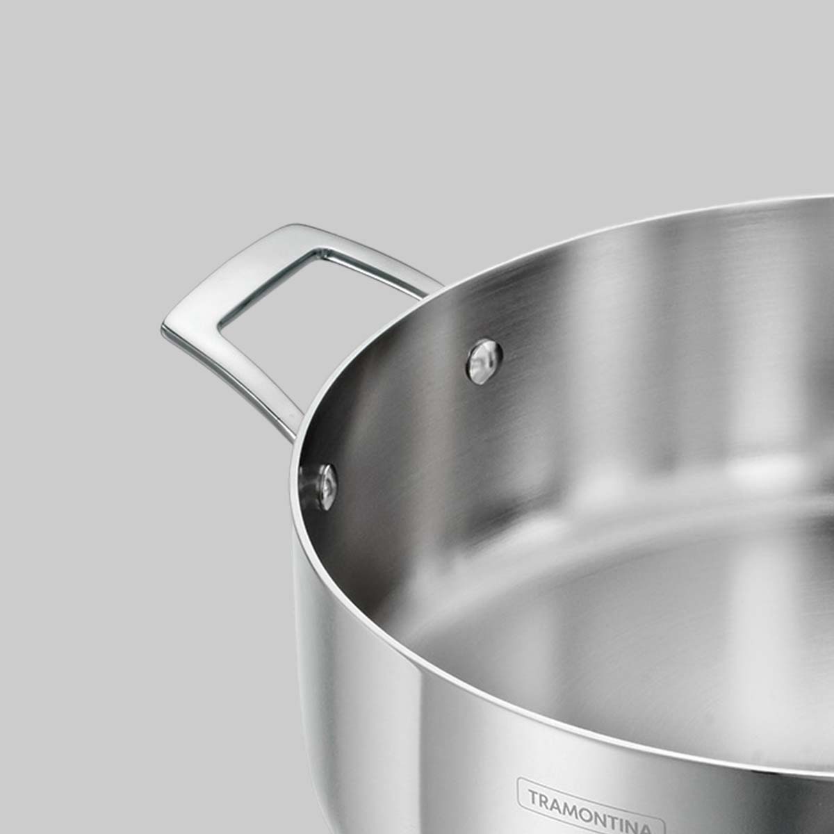 Aeion 24cm Stainless Steel Tri-Ply Biryani Pot with SS Lid - 4.8L - Tramontina India