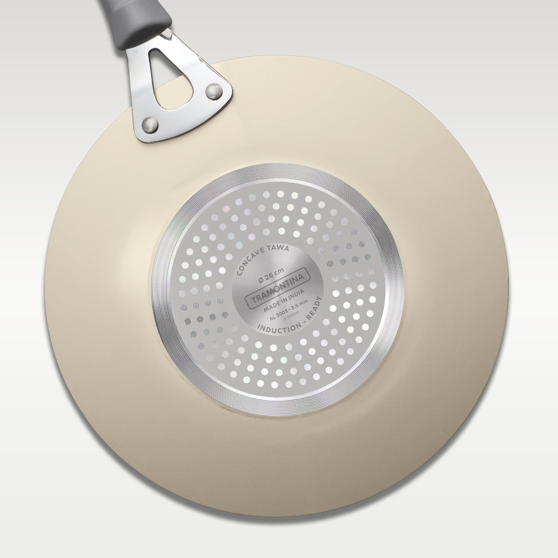 Velo Forged Concave Tawa 26 cm - Sand - Tramontina India