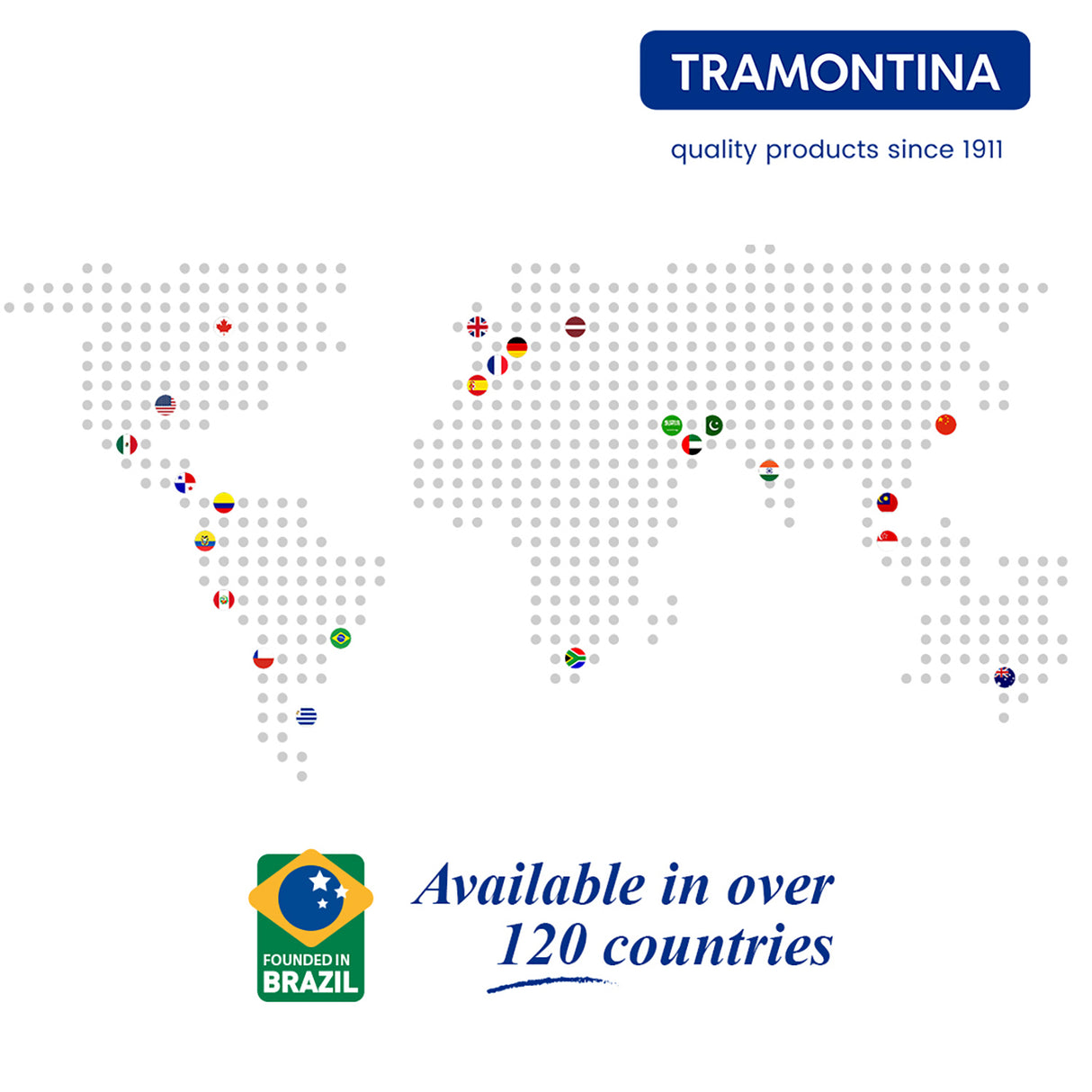 Fusao EX+ 32cm Ceramic Stainless Steel Tri-Ply Extra Deep Kadai with SS Lid - 8.0L - Tramontina India