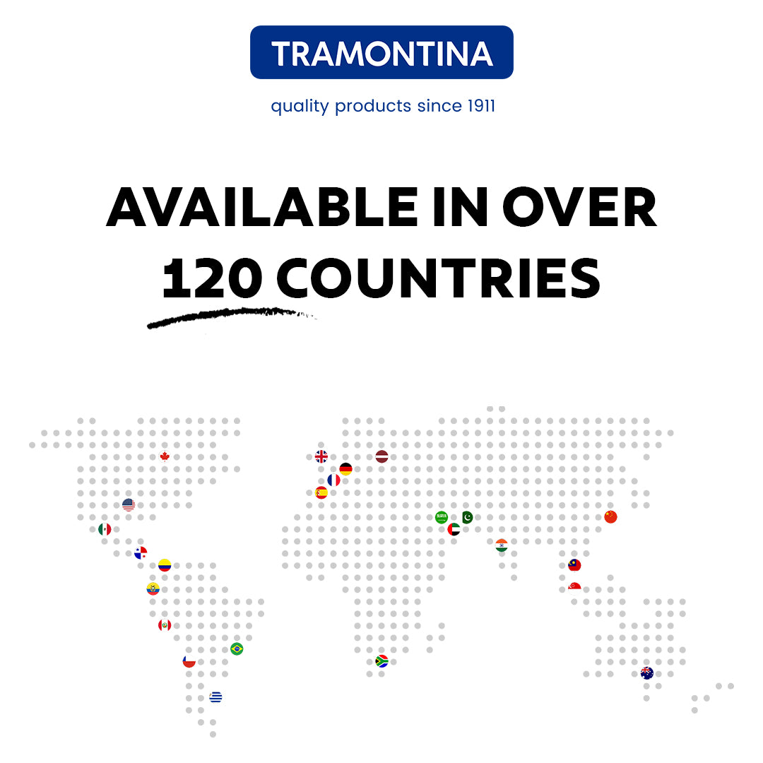Titanex 24cm Pre-Seasoned Cast Iron Fry Pan with Heat Resistant Silicone Grip - Tramontina India