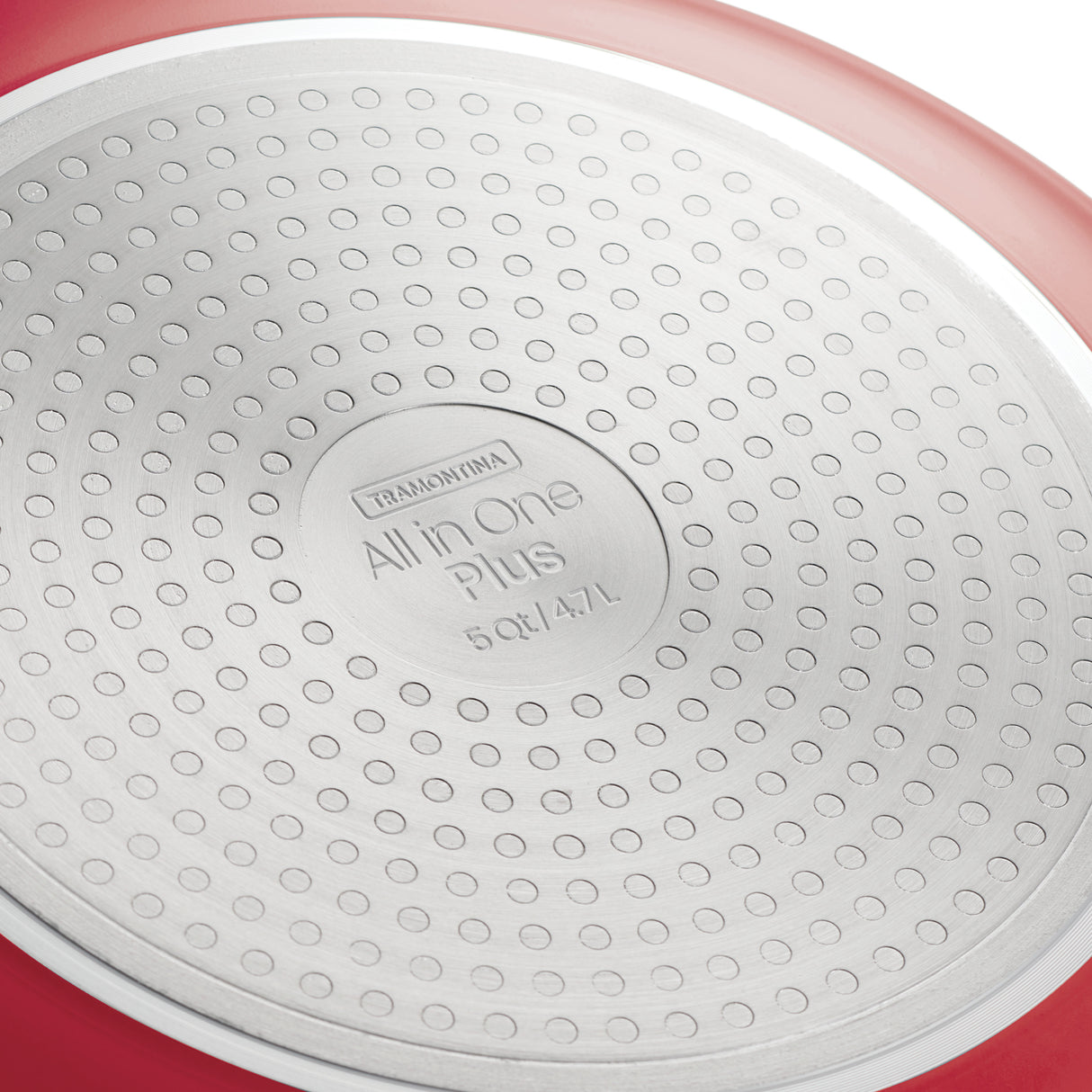 All-in-One Plus Pan 30cm/4.7L Red - Tramontina India