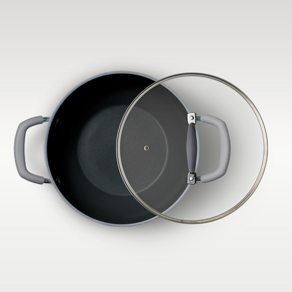 Velo Forged Deep Kadai 24 cm - Sea - Tramontina India