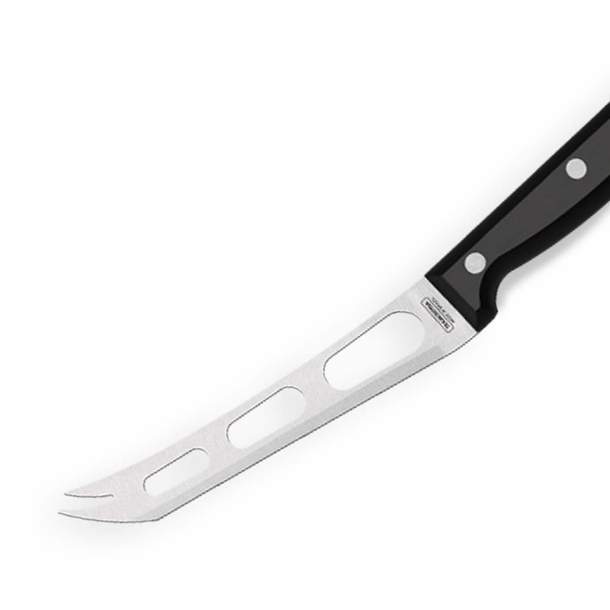 Ultracorte 6" Antimicrobial Stainless Steel Cheese Knife Micro Serrated Blade - Polypropylene Handle (Black) - Tramontina India