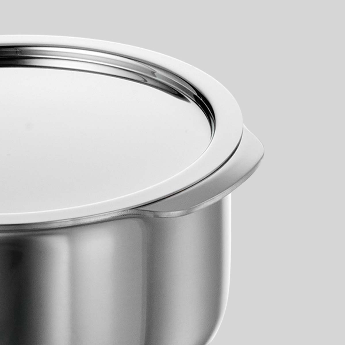 Aeion 16cm Stainless Steel Tri-Ply Tope with SS Lid - 1.6L - Tramontina India