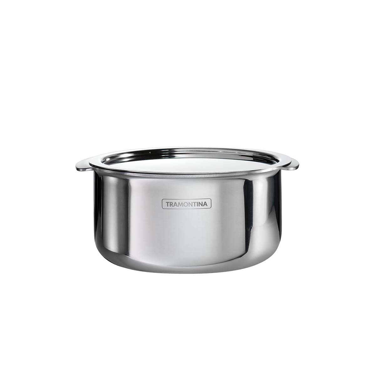 Aeion 24cm Stainless Steel Tri-Ply Tope with SS Lid - 5.3L - Tramontina India