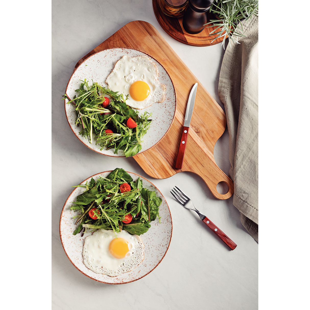 Polywood Steak Knife 10 cm/ 4in - Red