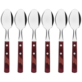Polywood Table Spoons Set of 6 - Red