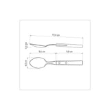 Polywood Table Spoons Set of 6 - Red