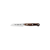 Century Wood Vegetable and Fruit Knife with Stainless Steel Blade and Treated Brown Wood Handle, 3"