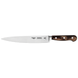 Century Wood Utility Knife with Stainless Steel Blade and Treated Brown Wood Handle, 8"
