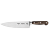 Century Wood Chef's Knife with Stainless Steel Blade and Treated Brown Wood Handle, 8"