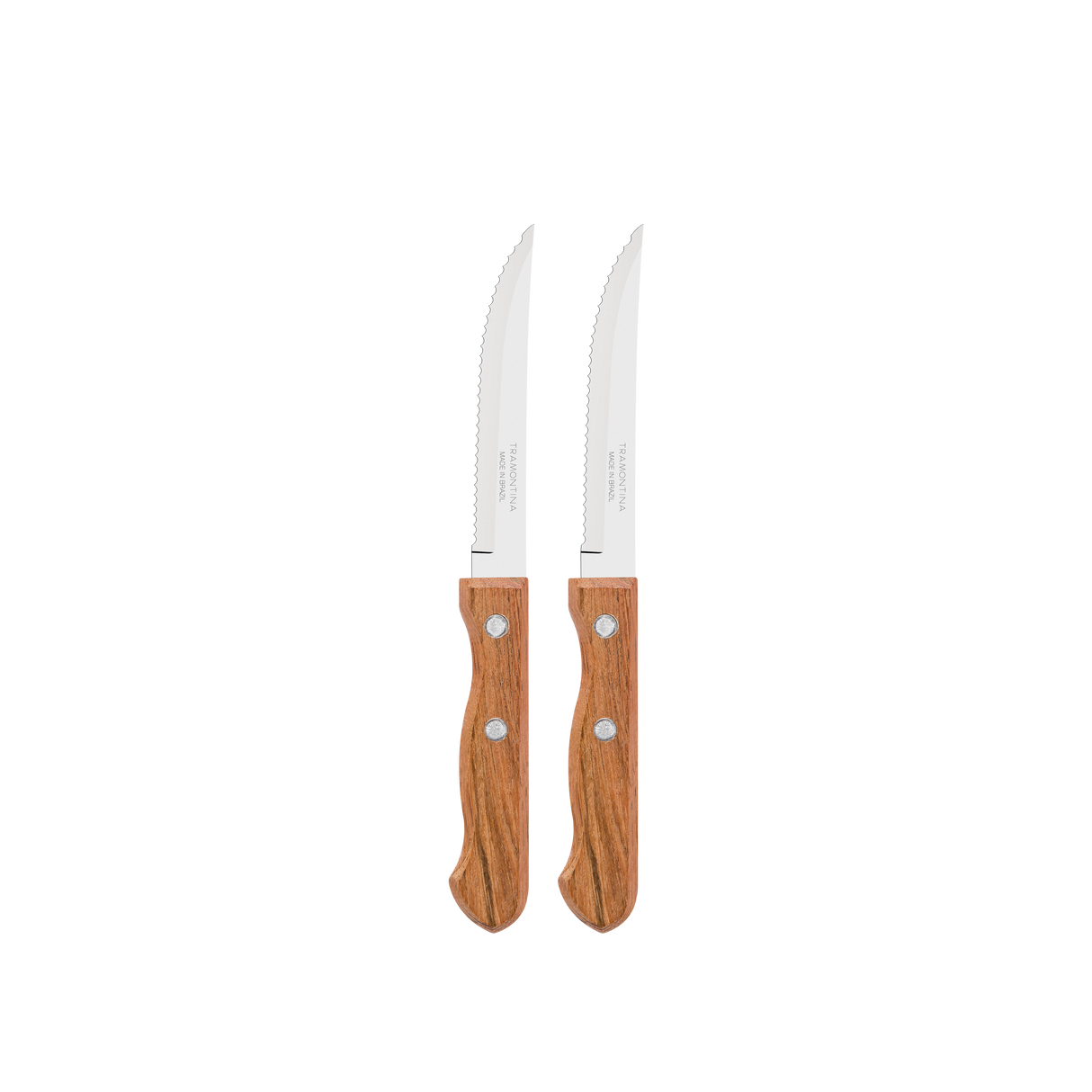 Dynamic Steak Knife 10 cm/ 4in Set Of 2 - Wood