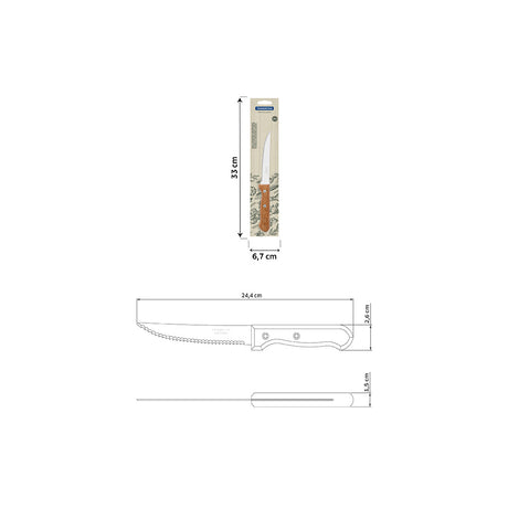 Dynamic Steak Knife 12 cm/ 5in - Wood