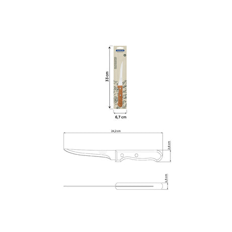 Dynamic Boning Knife 12 cm/ 5in - Wood