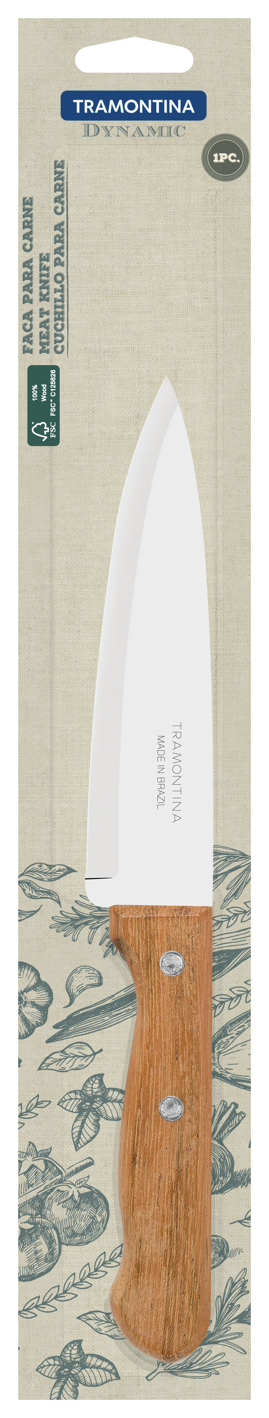 Dynamic Chef Knife 15 cm/ 6in - Wood