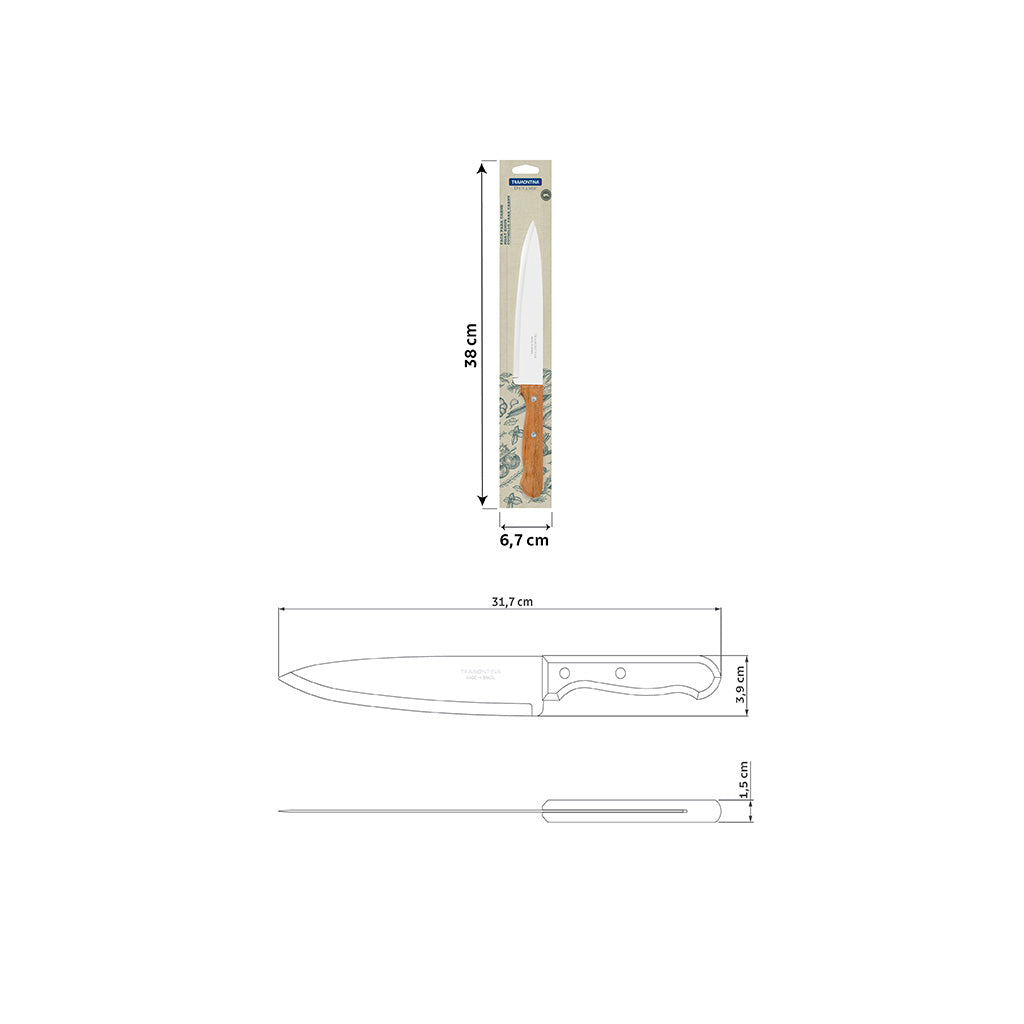 Dynamic Chef Knife 20 cm/ 8in - Wood