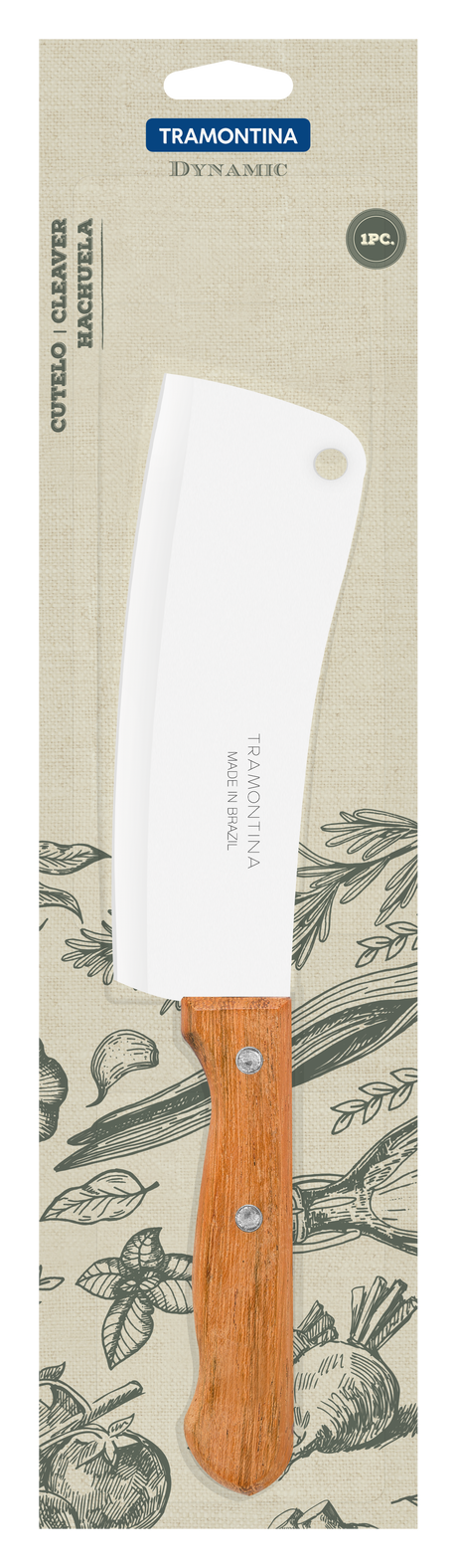 Dynamic Cleaver 15 cm/ 6in - Wood