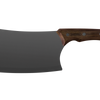 Churrasco Black Cleaver 17 cm/ 7in - Wood