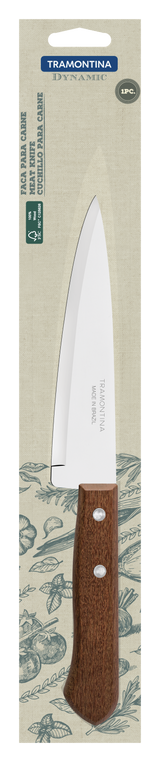 Dynamic Fish and Kitchen Knife 15 cm/ 6in - Wood
