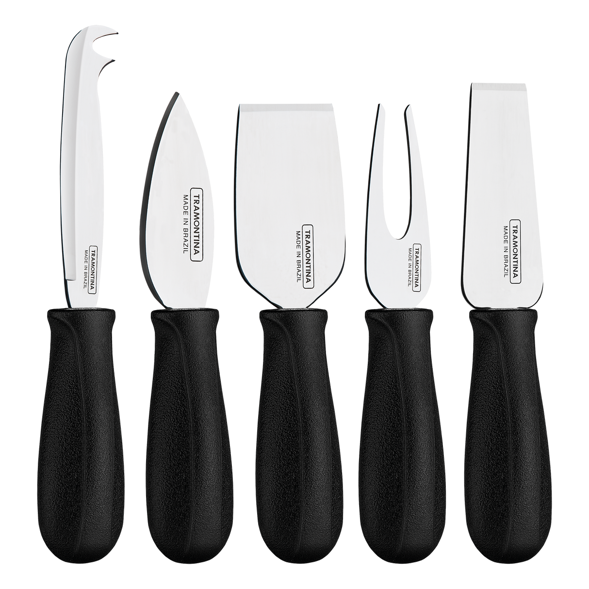 Harmoniza Cheese Set Of 5 - Black