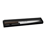 Tramontina India sushi yanagiba knife, 22 cm brown blade, traditional Japanese-style knife for precise sushi slicing.