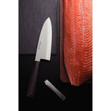 Sushi Deba Knife 20 cm/ 8in - Brown